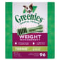 Greenies Greenies 狗零食 WM Teenis 體重管理潔齒骨 的骰犬用 96支 27oz 27oz 犬用 正面圖