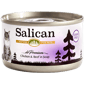 Salican Salican 貓罐頭 清湯鮮雞肉+牛肉 85g 85g  正面圖