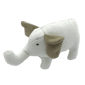 Billipets Billipets 狗玩具 天然帆布大象 14cm x 10cm   正面圖