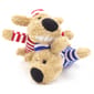 Billipets Billipets 狗玩具 超軟發聲囚犯狗 紅色 16cm   正面圖
