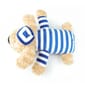 Billipets Billipets 狗玩具 超軟發聲囚犯狗 藍色 16cm   背面圖