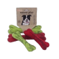 Billipets Billipets 狗玩具 新西蘭天然羊毛系列 骨頭 綠色 大 21cm  TBS   正面圖