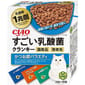 CIAO CIAO 貓糧 日本1兆個乳酸菌 鰹魚雜錦 20g 10袋入 20g  正面圖