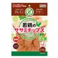 Petio Petio 狗零食 日本產 高纖低敏無穀物 柔嫩蔬菜雞胸肉片 腸胃健康 120g 120g  正面圖