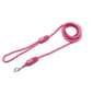 Buster Buster 反光牽繩 Reflective Rope Lead 13mm x 120cm 粉紅色   正面圖