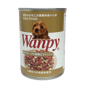Wanpy Wanpy 狗罐頭 角切牛肉+菜+魚配方 375g 375g  正面圖
