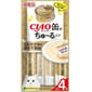 CIAO CIAO 肉泥 貓零食 缶之系列 雞肉+扇貝 14g 4本入 14g  正面圖