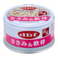日本d.b.f 日本d.b.f 狗罐頭 綜合營養 雞胸肉及軟骨味 85g 85g  正面圖