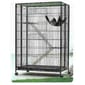 特大豪華舒適貓籠 特大豪華舒適貓籠 Epoxy coating premium cat cage   正面圖