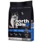 North North Paw 貓糧 無穀物老貓或室內貓配方 雞肉+魚 5.8kg 8kg  正面圖