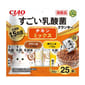 CIAO CIAO 貓糧 日本1.5兆億個乳酸菌系列 雞肉混合味 22g 25袋入 22g  正面圖
