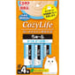 CIAO CIAO 肉泥 貓零食 CozyLife系列 鰹魚乾+鰹魚肉醬 14g 4本入 14g  正面圖