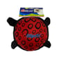 Billipets Billipets 雙層⽑絨布耐咬狗玩具 紅色大龜 20cm   正面圖