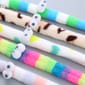 HelloDOG HelloDOG 玩具嚴選 彩色絨布條鈴鐺逗貓棒 大眼眼   背面圖