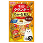 CIAO CIAO 貓零食 日本夾心貓餅 鰹魚 6g 7袋入 6g  正面圖