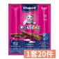 Vitakraft Vitakraft 貓零食 肉條 鱈魚+黑鱈條 6g*3條 6g  正面圖
