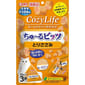 CIAO CIAO 貓零食 日本Cozy Life 450億個乳酸菌軟心零食粒 雞肉味 12g 3袋入 12g  正面圖