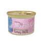 No No Fish Cat不吃魚的貓 貓罐頭 主食罐 火雞肉醬 85g 85g  正面圖