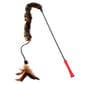 GiGwi GiGwi Feather Teaser魔⼒貓棒 長毛絨/絨球   正面圖