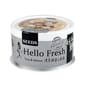 SEEDS SEEDS 貓罐頭 Hello Fresh好鮮燉湯 清蒸鲔⿂+鮭魚 80g 80g  正面圖
