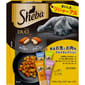 Sheba Sheba Duo 貓零食 日本貓貓夾心酥 魚肉+雞肉風味 20g 10袋入 20g  正面圖