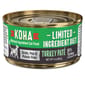 KOHA KOHA 主食貓罐頭 單一蛋白系列 火雞肉醬 3oz 3oz  正面圖