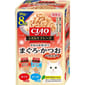 CIAO CIAO 貓零食 こだわり 金槍魚+鰹魚  30g×8袋 30g  正面圖