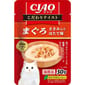 CIAO CIAO 貓零食 特製濕糧包 扇貝金槍魚片味 30g 30g  正面圖