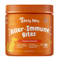 Zesty Zesty Paws 抗敏免疫咀嚼軟粒 花生醬味 ALLER-IMMUNE BITESPEANUT BUTTER 90CT JAR   正面圖