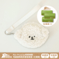 Pet Pet Promise毛孩承諾 嚴選可愛毛絨絨狗便便袋 一個  比熊款   正面圖