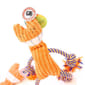 Aduck Aduck 毛絨益智磨牙耐咬潔齒狗狗訓練玩具 大笑貓仔   正面圖