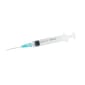 Kruuse Kruuse Disposable Syringe With Needle 2/3ml 23G 10支 無鎖/有鎖 3ml  正面圖