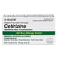 Cetirizine Cetirizine 抗敏藥 10mg Tab 20粒 20粒  正面圖