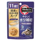 日本Petline 日本Petline 貓濕糧 Medyfas 水分補給湯包 白飯魚+木魚 11歲起用40g 40g  正面圖
