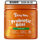Zesty Zesty Paws 益生菌咀嚼軟粒 南瓜味 PROBIOTIC BITES PUMPKIN 90CT JAR   正面圖