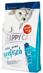 Happy Happy Cat Sensitive 無穀物成貓糧 深海魚配方 4kg 4kg  正面圖
