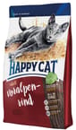Happy Happy Cat Supreme 成貓牛肉大顆粒配方貓糧 Adult Voralpen-Rind  300g 300g  正面圖