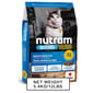 nutram nutram SOUND紐頓 成貓配方貓糧 S5 5.4kg 4kg  正面圖