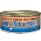 Natural Natural Balance雪山 全貓罐頭 無穀物三文魚青豆 Salmon & Green Pea 5.5oz 5oz  正面圖
