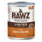 RAWZ RAWZ 狗罐頭 全犬罐頭 單一動物蛋白來源配方 鴨肉 354g 354g  正面圖