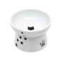 日本猫壱 日本猫壱 necoichi ペット 陶瓷高腳寵物糧食碗 中碼   DC-0703-SC02  貓犬用 正面圖