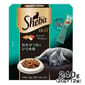 日本Sheba 日本Sheba Duo 夾心餡餅貓咪乾糧 Flatfiah & Bonito 鱈魚及鰹魚 240g 240g  正面圖