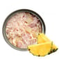 Nurture Nurture Pro Lysine 貓罐頭 肉絲菠蘿去毛球主食罐 80g 80g  背面圖