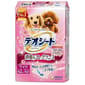 Unicharm Unicharm 寵物尿墊 狗尿墊 狗尿片 日本柔軟香氛超除臭 粉紅花香味 寵物尿墊 [60*44 XL碼 42枚]   正面圖