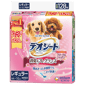 Unicharm Unicharm 狗尿墊 狗尿片 日本柔軟香氛超除臭增量裝 粉紅花香味 寵物尿墊 [44*32 XL碼 128枚]   背面圖